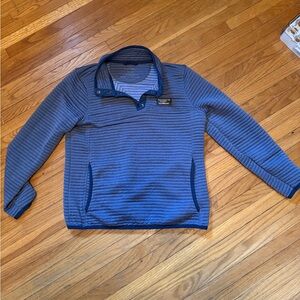 L.L. Bean Purple Textured Pullover
